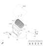 Diagram for 2026 Kia K5 Hood Cable - 81190L2000