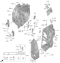 Diagram for 2024 Kia Sorento Transfer Case - 431112N001