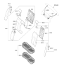 Diagram for 2025 Kia K5 Armrest - 89900L2120DHW