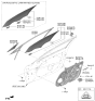 Diagram for 2026 Kia K5 Window Run - 82531L2000