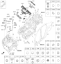 Diagram for Kia K4 Body Mount Hole Plug - 831913K030