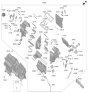 Diagram for Kia Heater Core - 97138J5000