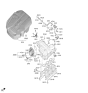 Diagram for Kia Engine Cover - 292403L220