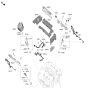Diagram for 2026 Kia Sportage Fuel Injector O-Ring - 353132B110