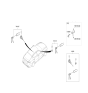 Diagram for Kia Stinger Door Lock Cylinder - 81970J5A00