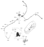 Diagram for 2019 Kia Stinger Parking Brake Cable - 59770J5000