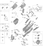 Diagram for 2018 Kia Stinger Armrest - 84660J5200CD7