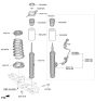 Diagram for 2025 Kia EV6 Coil Spring Insulator - 55334J5000