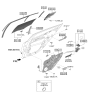 Diagram for Kia Stinger Door Lock Actuator - 81410J5000