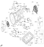 Diagram for 2019 Kia K900 Transmission Pan - 4528047400