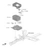 Diagram for 2024 Kia Forte Battery Tray - 37150M6100
