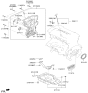 Diagram for 2024 Kia Forte Timing Cover - 213502E740