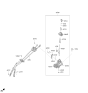 Diagram for Kia Forte Automatic Transmission Shift Levers - 46700M7110