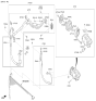 Diagram for Kia K4 A/C Expansion Valve - 97626M6000