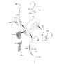 Diagram for Kia Forte ABS Control Module - 58910M7450