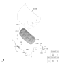 Diagram for Kia Forte Hood Latch - 81130M6000