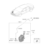 Diagram for 2024 Kia Forte Washer Reservoir - 98611M7100