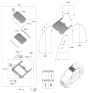 Diagram for 2024 Kia Forte Sunroof - 81630M6000