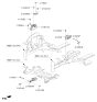 Diagram for 2024 Kia Forte Engine Mount - 21950M6150