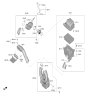 Diagram for Kia Mass Air Flow Sensor - 281642E000