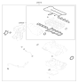 Diagram for Kia Soul Cylinder Head Gasket - 209102EU13