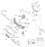Diagram for 2025 Kia Sportage Bumper - 86612DWEA0