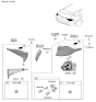 Diagram for 2025 Kia Sportage Light Socket - 92491DW000