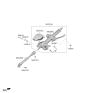 Diagram for 2025 Kia Sportage Steering Shaft - 56400N9000