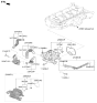 Diagram for 2025 Kia Sportage Coolant Temperature Sensor - 392202S010