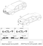 Diagram for 2026 Kia Sportage Emblem - 86300P1200