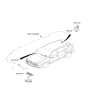 Diagram for 2025 Kia Sportage Antenna - 96210DW150EB