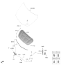 Diagram for 2025 Kia Sportage Hood Cable - 81190DW010