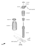 Diagram for Kia Sportage Coil Springs - 55330P1AL0