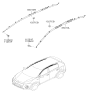 Diagram for 2019 Kia Sportage Air Bag - 85010D9000