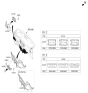 Diagram for 2022 Kia Sportage Dimmer Switch - 93700D9BD0WK