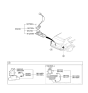 Diagram for 2022 Kia Sportage Door Handle - 81260D3510