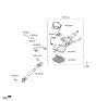 Diagram for Kia Sportage Steering Column - 56310D9010