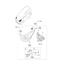 Diagram for 2021 Kia Sportage Headlight - 92102D9141