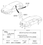 Diagram for 2019 Kia Sportage Emblem - 86310D9000