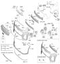 Diagram for Kia Rio Fog Light Bulb - 1864955009