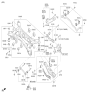 Diagram for 2022 Kia Sportage Sway Bar Kit - 55510D3600