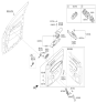 Diagram for 2021 Kia Sportage Power Window Switch - 93570D9220FHV