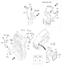 Diagram for 2022 Kia Sportage Oxygen Sensor - 392102GBC0
