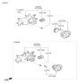 Diagram for 2022 Kia Sportage Wheel Hub - 52730D3000