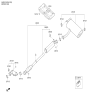 Diagram for 2022 Kia Sportage Exhaust Pipe - 28650D9670