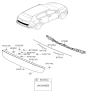 Diagram for 2021 Kia Sportage Emblem - 86316D9700