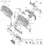 Diagram for 2026 Kia Sorento Glove Box - 84510P4AD0WK