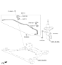 Diagram for 2024 Kia Sorento Sway Bar Bushing - 54813P2500