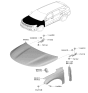 Diagram for 2026 Kia Sorento Fender - 66310P2600