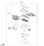 Diagram for 2024 Kia Forte Cylinder Head Gasket - 209102EH12